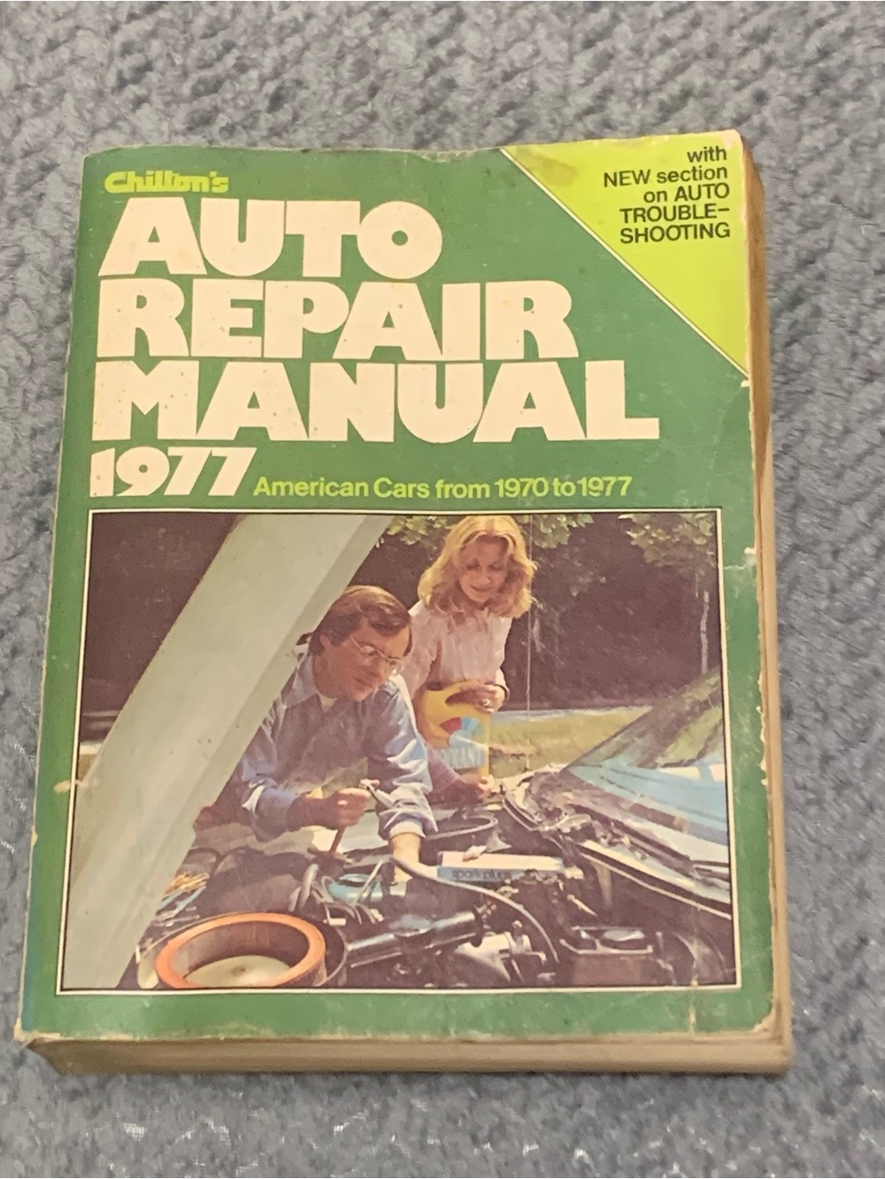 Vintage Chilton’s Auto Repair Manual 1977
American Cars from 1970 - 1977
Diagram